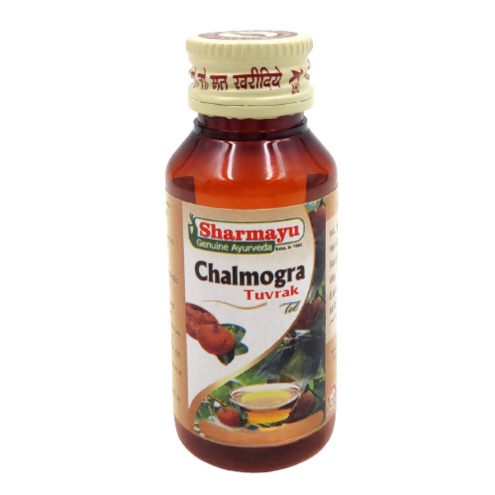 Sharmayu Ayurveda Chalmogra Tuvrak Tel | Grocsy
