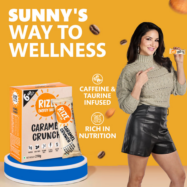 Rize Energy Bar Caramel Crunch | Grocsy