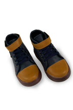 Tiny Bugs Boys Party Wear Mid Top Boots - Navy | Grocsy
