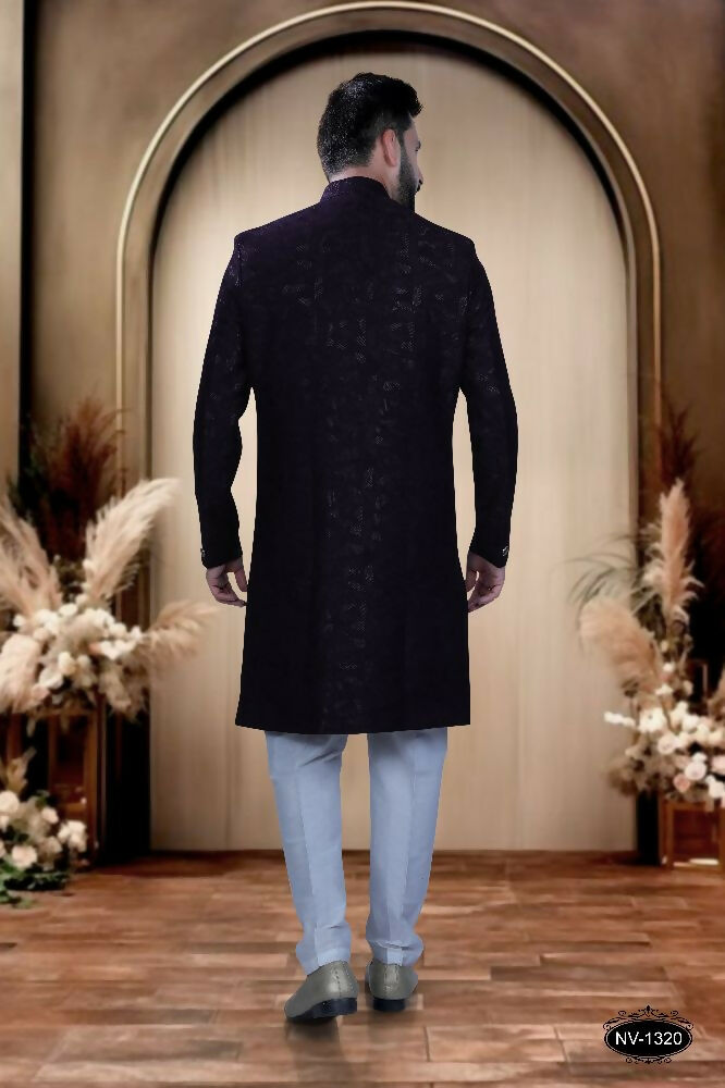 Joban Fashion Men's Wine TR Kurta with Pyjama | Grocsy