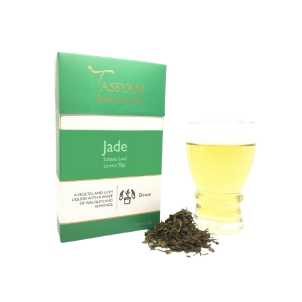 Tassyam Organics Jade Green Tea Rare | Grocsy