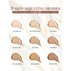 Just Herbs Full Cover Natural Filter Finish Concealer - Almond | Grocsy