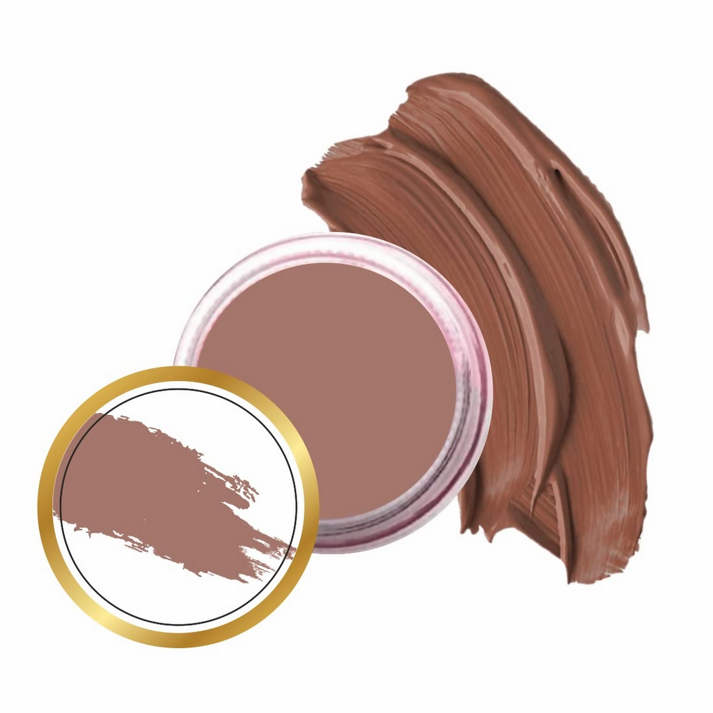 Vellasio Vegan Lip and cheek tint - Nude brown | Grocsy