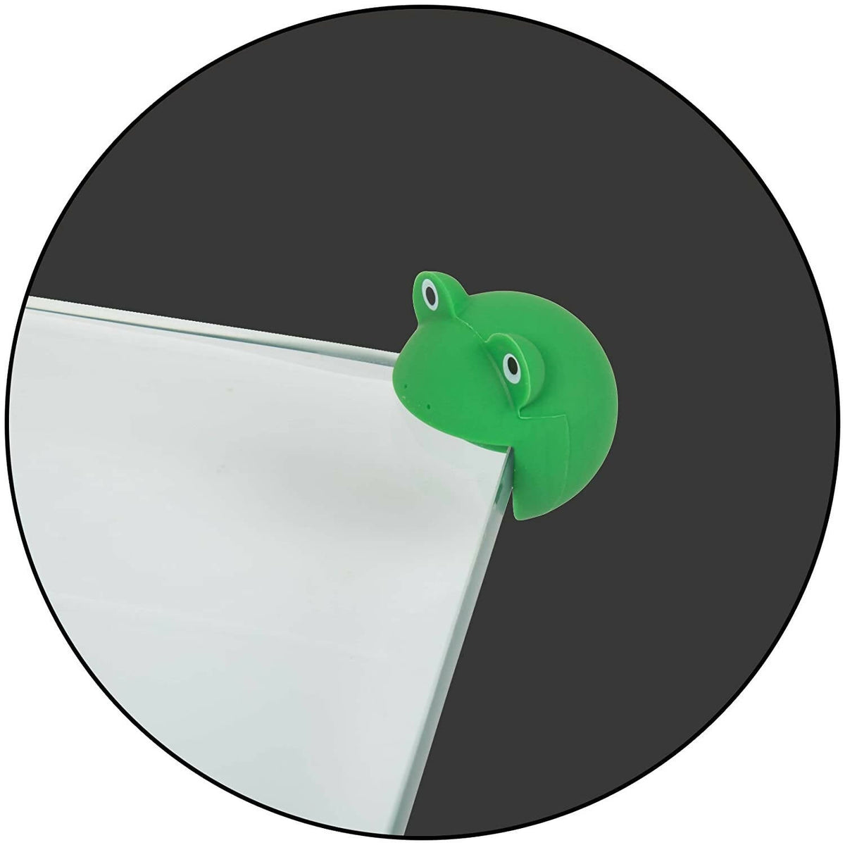 Safe-O-Kid Elegant Catchy Animal Shaped Corner Guards, Green | Grocsy