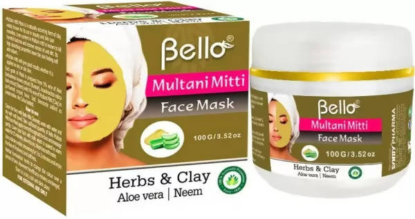 Bello Multani Mitti Face Mask | Grocsy