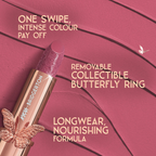 Nykaa Cosmetics X Bridgerton Creamy Matte Longwear Lipstick - Burning Desire | Grocsy