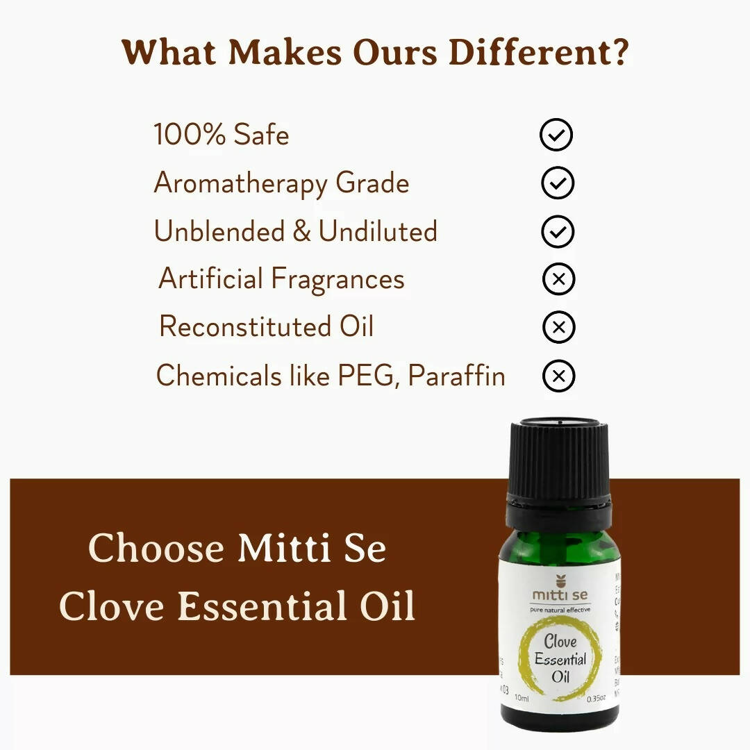 Mitti Se Clove Essential Oil | Grocsy