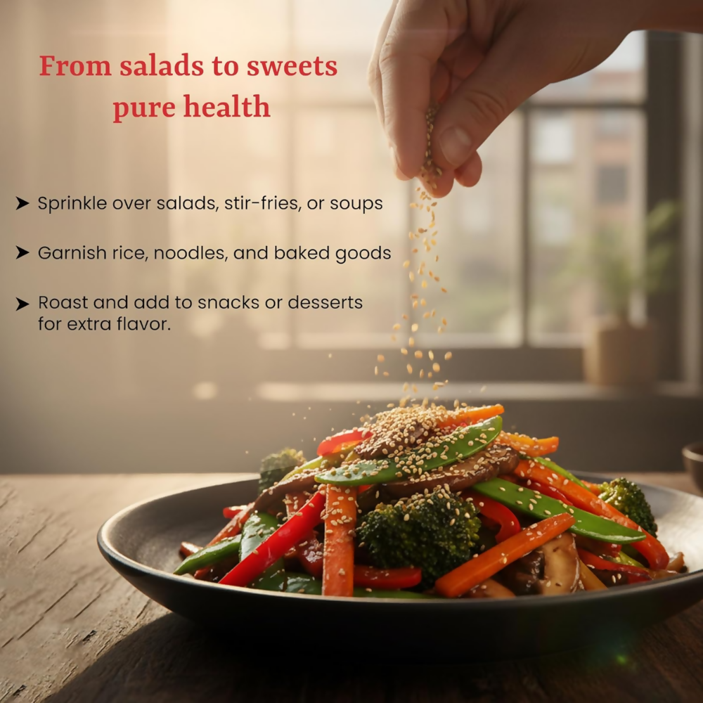 Shagun White Sesame Seeds | Grocsy