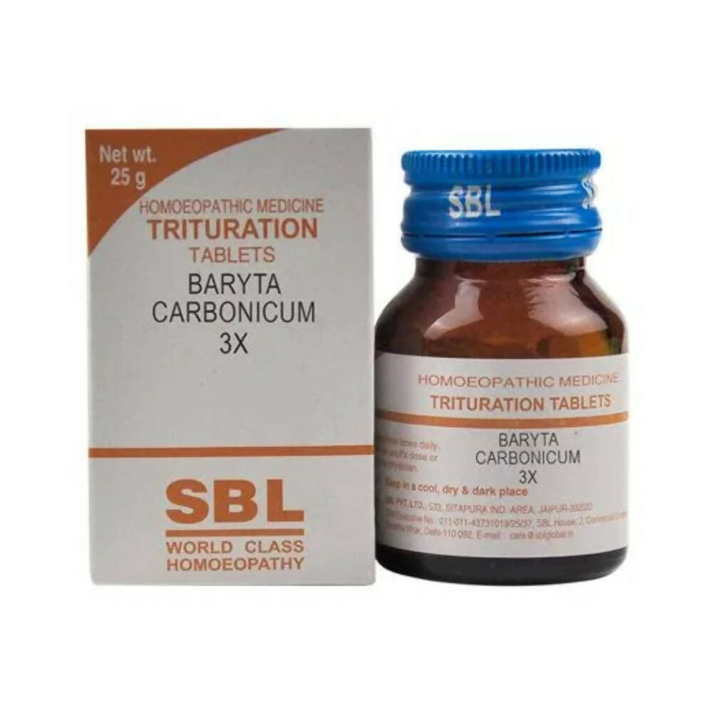 SBL Homeopathy Baryta Carbonicum Trituration Tablets | Grocsy