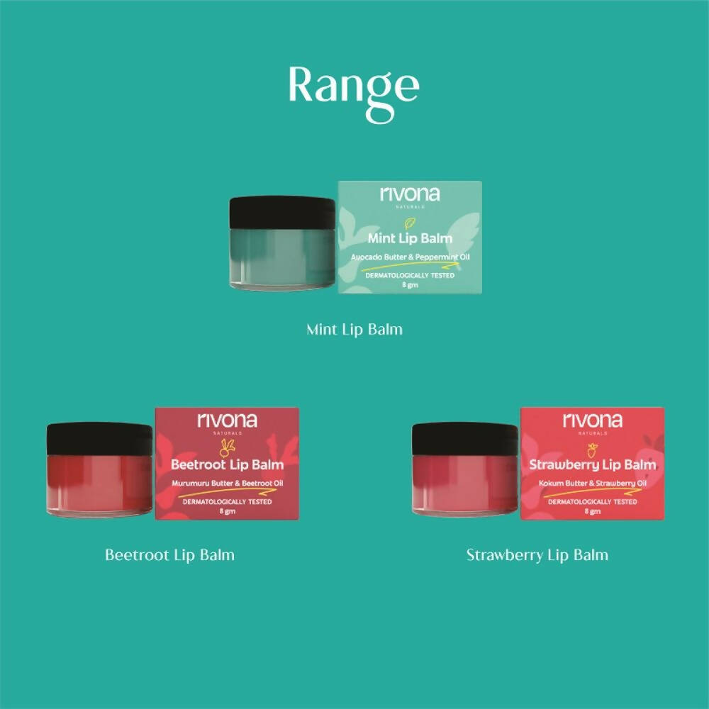 Rivona Naturals Mint Lip Balm | Grocsy