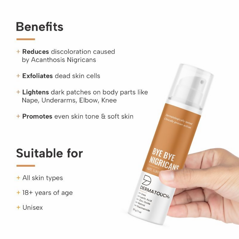 Dermatouch Bye Bye Nigricans Cream | Grocsy