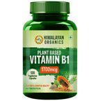 Himalayan Organics Plant-Based Vitamin B1 Capsules | Grocsy