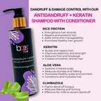 Baes Club Anti Dandruff + Keratin Shampoo | Grocsy
