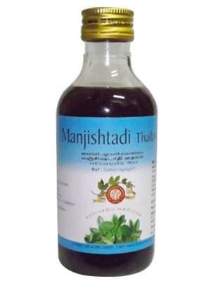 AVP Ayurveda Manjishtadi Thailam | Grocsy