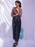 Diva Globe Denim Women Trouser | Grocsy