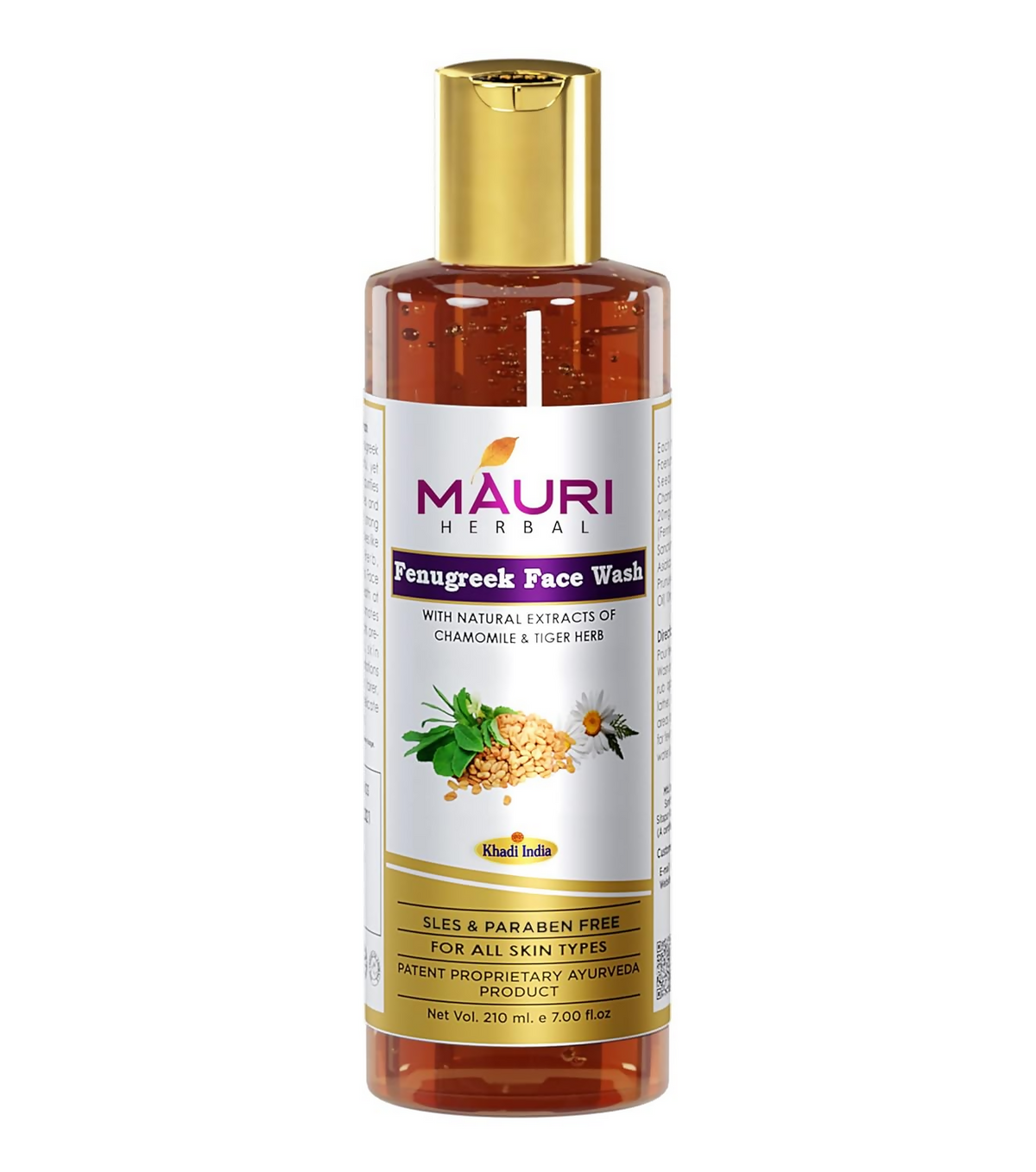 Khadi Mauri Herbal Fenugreek (Methi) Face Wash | Grocsy
