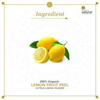 Khadi Natural Organic Lemon Fruit Peel Powder | Grocsy