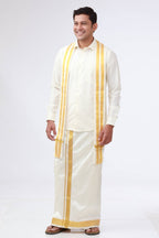 Rajavivaha Silk Dhoti | Grocsy