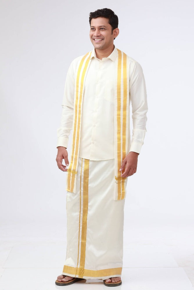 Rajavivaha Silk Dhoti | Grocsy