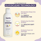 Sanfe DailyLite Tan Removal Body Lotion For Women | Grocsy