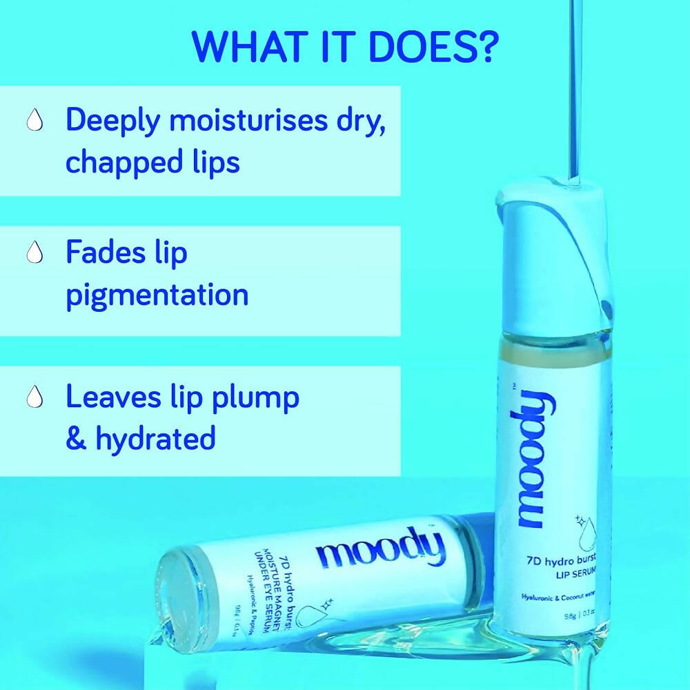 Moody 7D Hydro Burst Lip Serum Roll-On | Grocsy