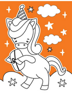 Dreamland Publications Unicorn Neon Colour & Sticker Dots Book Over 500 Stickers Book For Kids | Grocsy