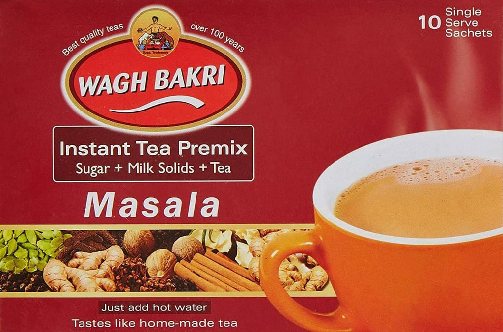 Wagh Bakri Masala Instant Tea Premix | Grocsy