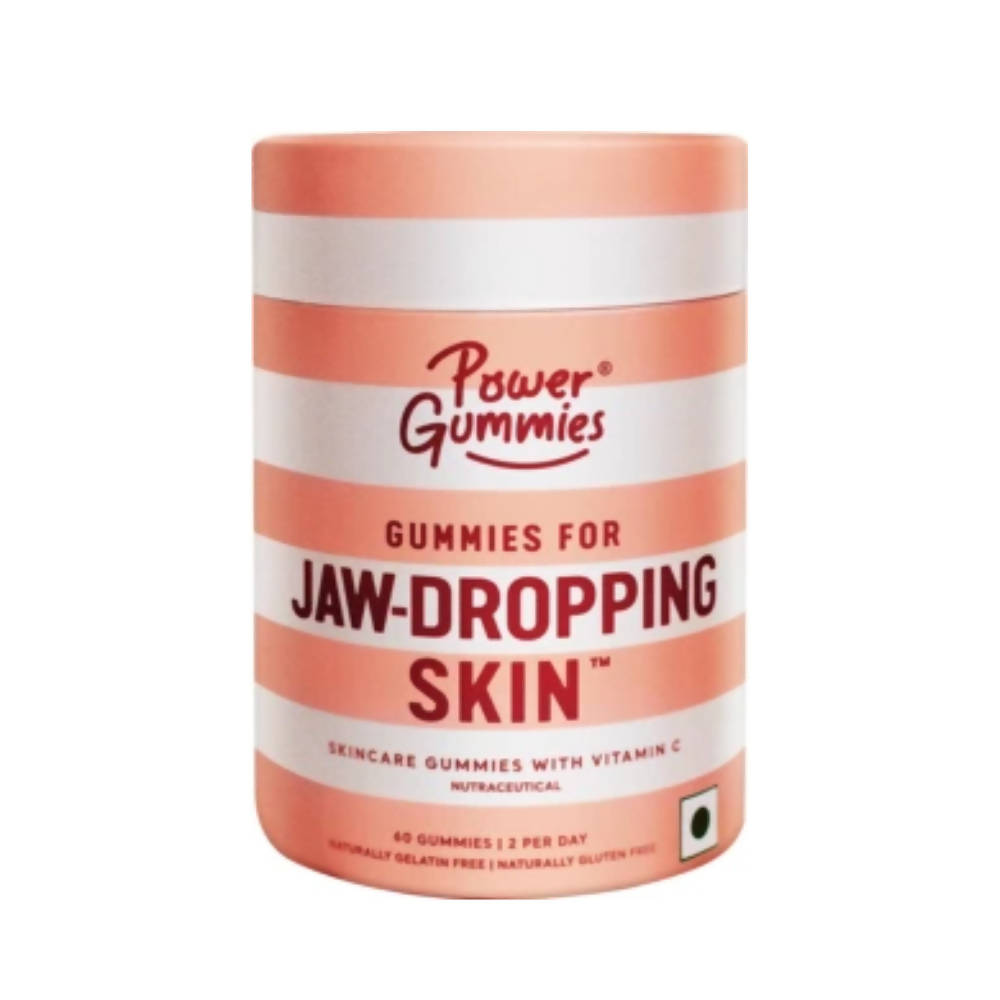 Power Gummies Jaw Dropping Gummies For Skin With Vitamin C | Grocsy