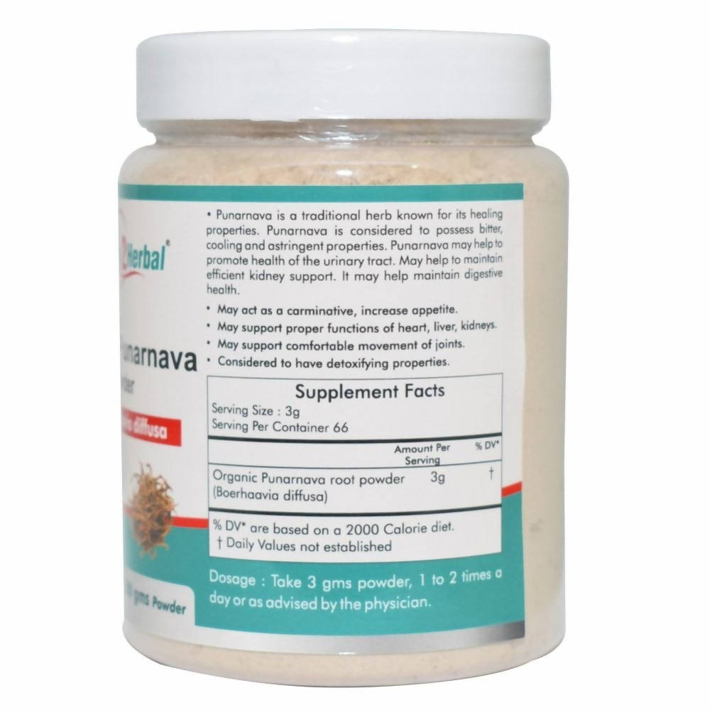 Way2herbal Organic Punarnava Powder | Grocsy
