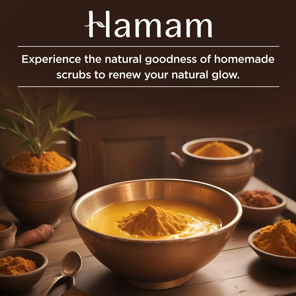 Hamam Pure Turmeric Scrub Soap | Grocsy