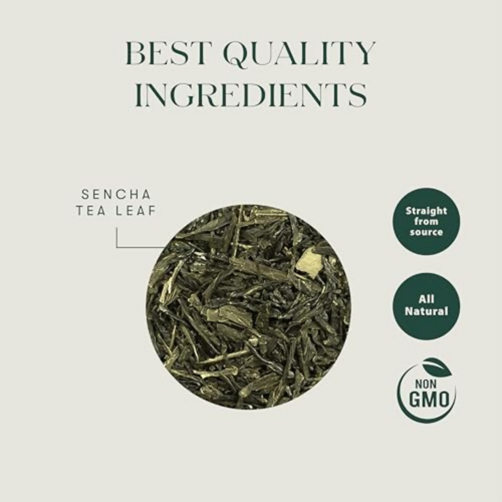 Luxmi Estates Japanese Sencha Green Tea | Grocsy