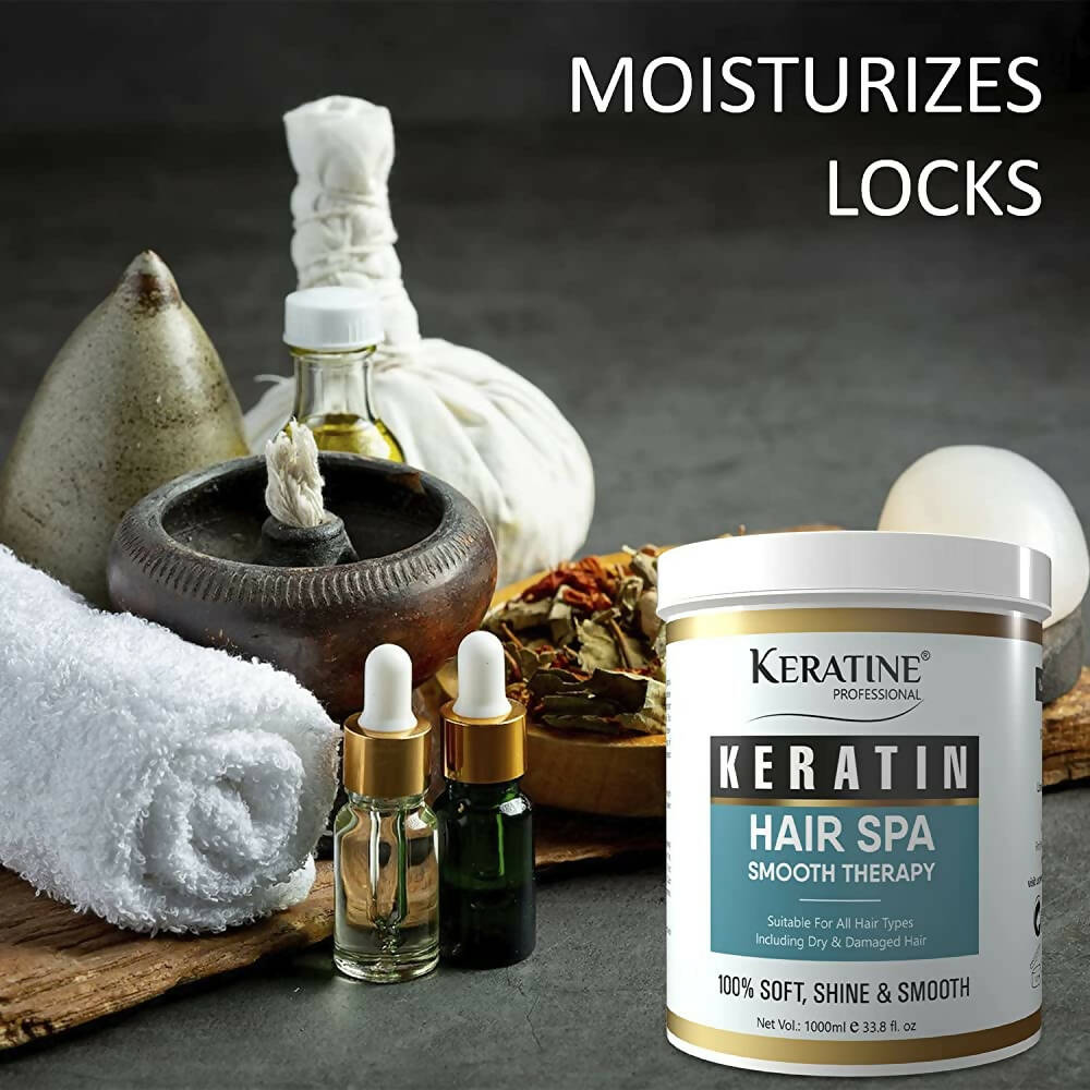 Keratine Professional Premium Keratin Hair Spa Smooth Therapy | Grocsy