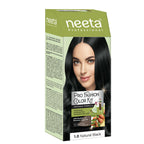 Neeta Professional Fashion Color Kit Permanent Hair Color Natural Black.1.0 | Grocsy