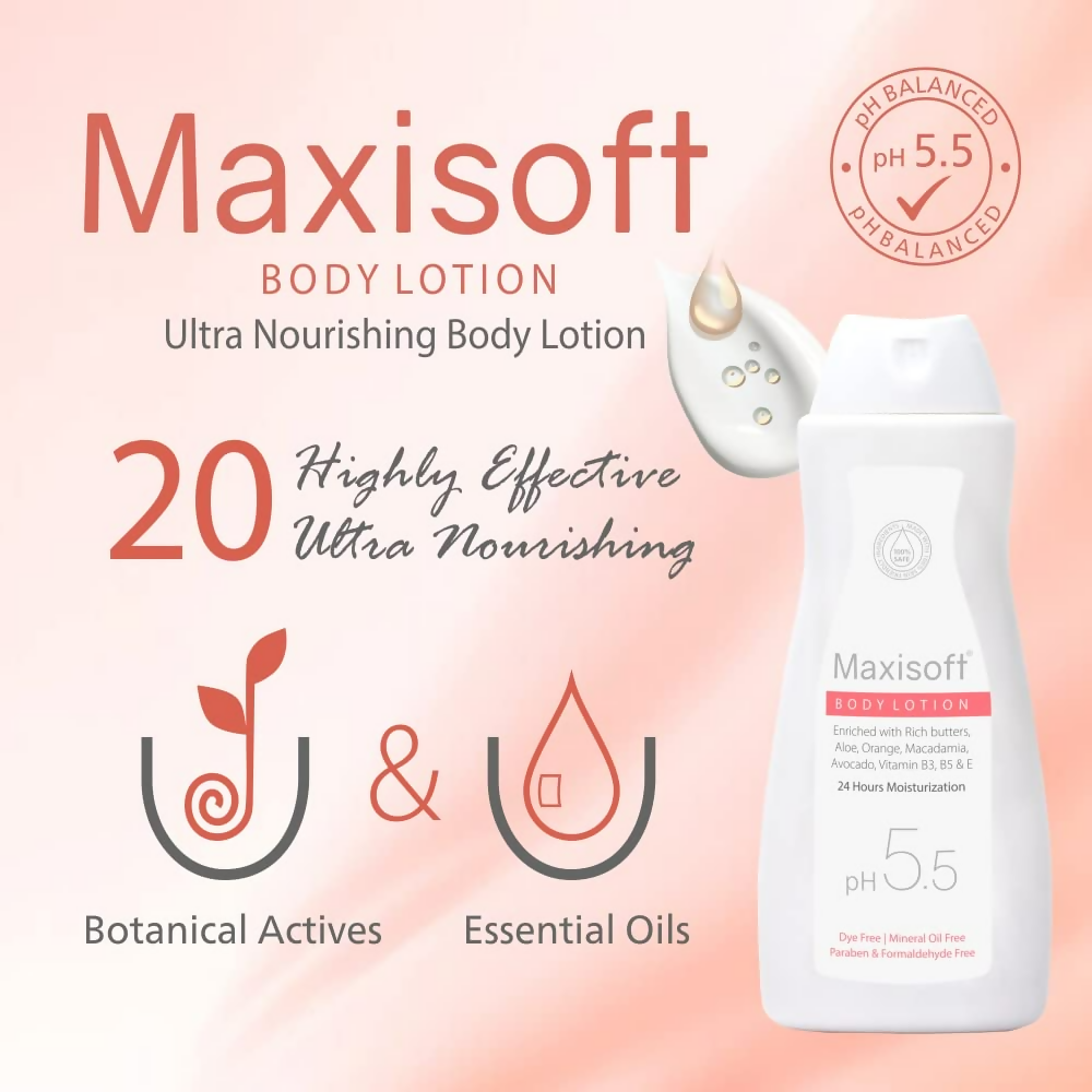 Maxisoft Body Lotion Deep Nourishing Skin Brightening | Grocsy