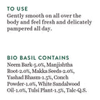 Biotique Basil & Sandalwood Refreshing Body Powder | Grocsy