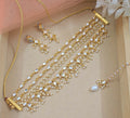 Joban Fashion Stylish Pearl Layered Jewellery Set