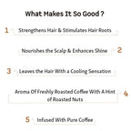 mCaffeine Naked & Raw Coffee Hair Mask | Grocsy