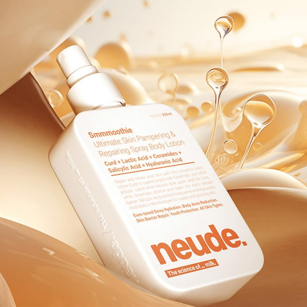 Neude Daily Spray Body Lotion for Men and Women | Grocsy