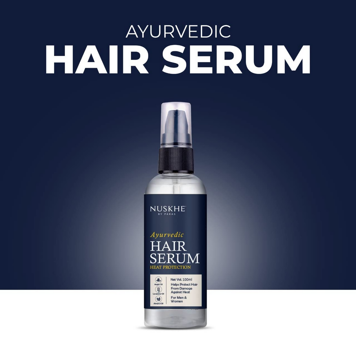 Nuskhe By Paras Hair Serum For Heat Protection | Grocsy