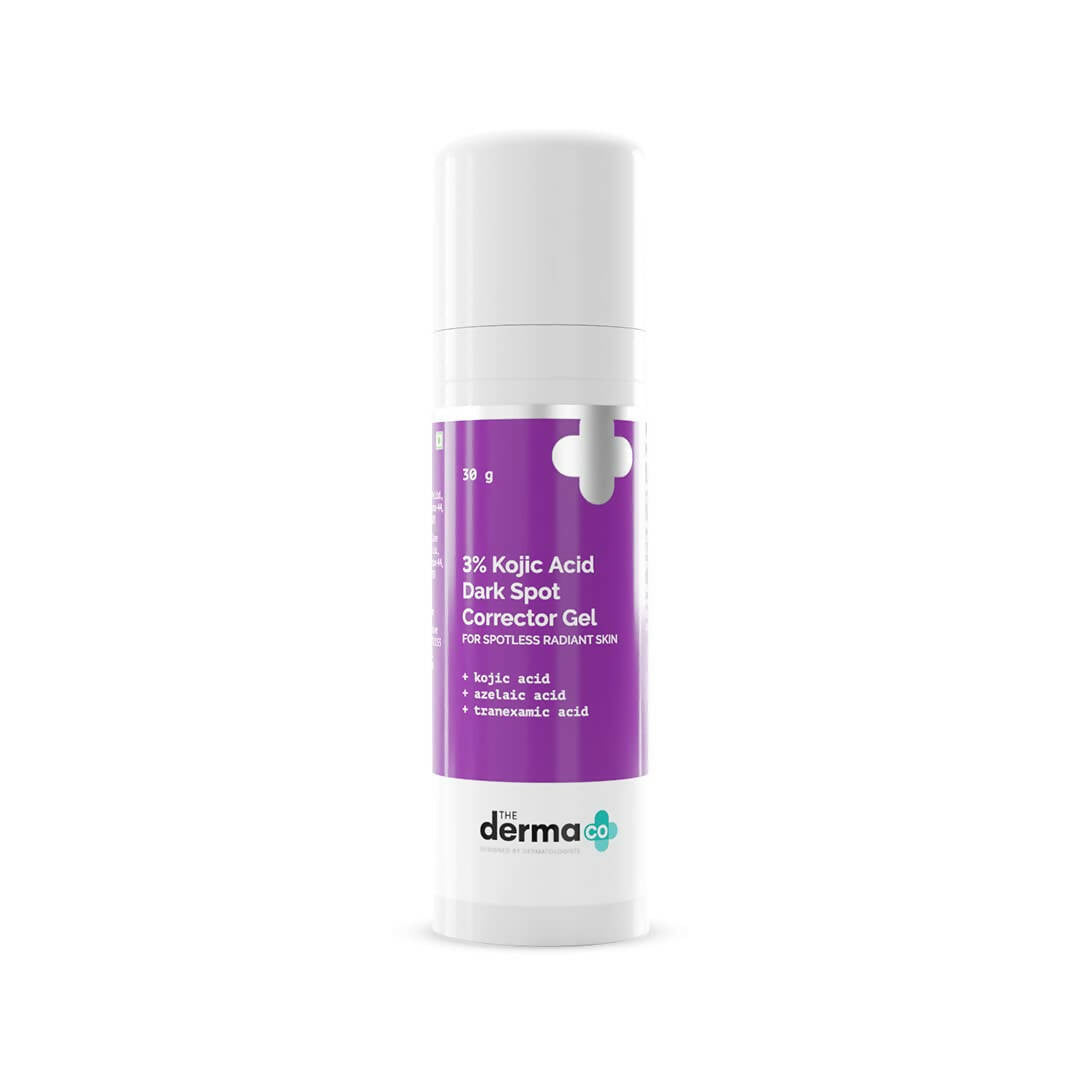 The Derma Co 3% Kojic Acid Dark Spot Corrector Gel | Grocsy