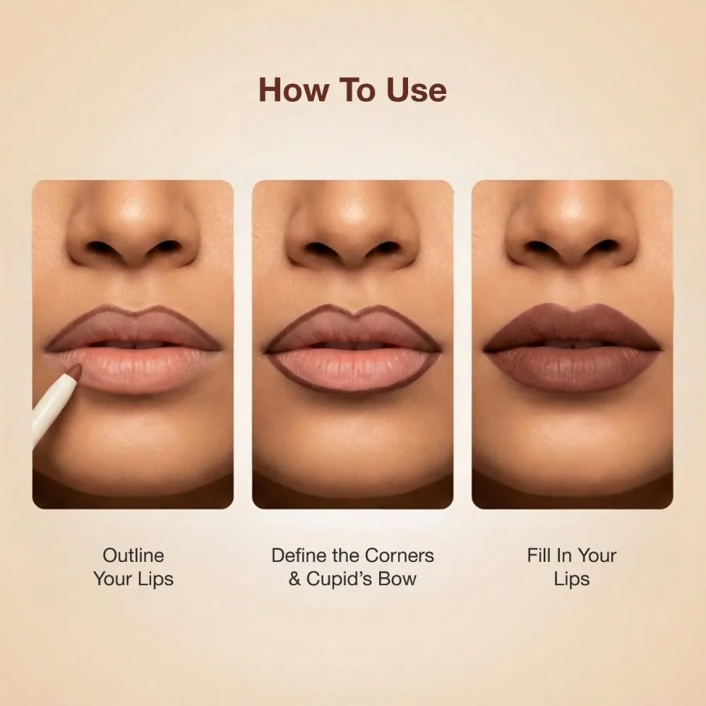 NY Bae 2-in-1 Lip Liner & Lip Colour - Kaduku Brown | Grocsy