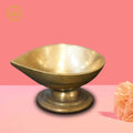 Brass Diya With Stand | Grocsy