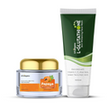 LA Organo Papaya Skin Whitening Cream and Glutathione Face Wash Combo | Grocsy