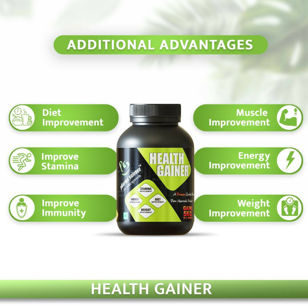 Pharma Science Weight Gainer Supplement Powder for Men and Women | Grocsy