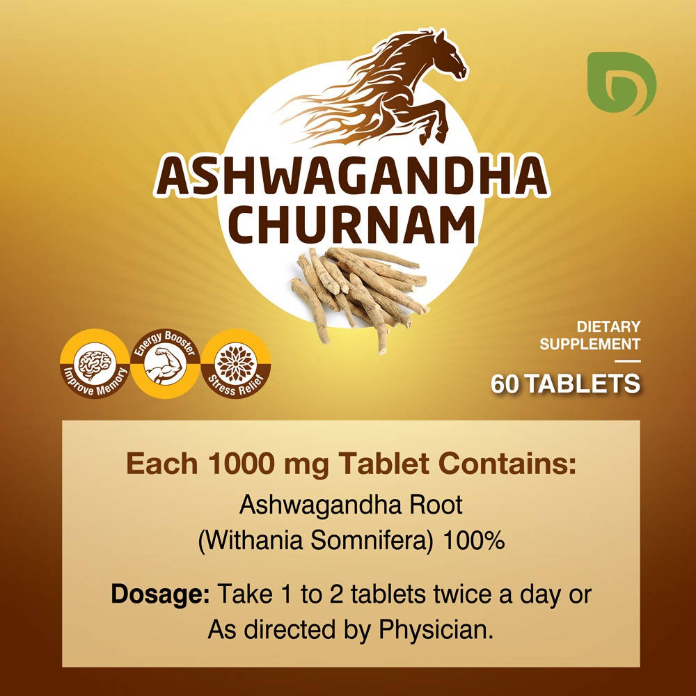 Dwibhashi Ashwagandha Churnam | Grocsy