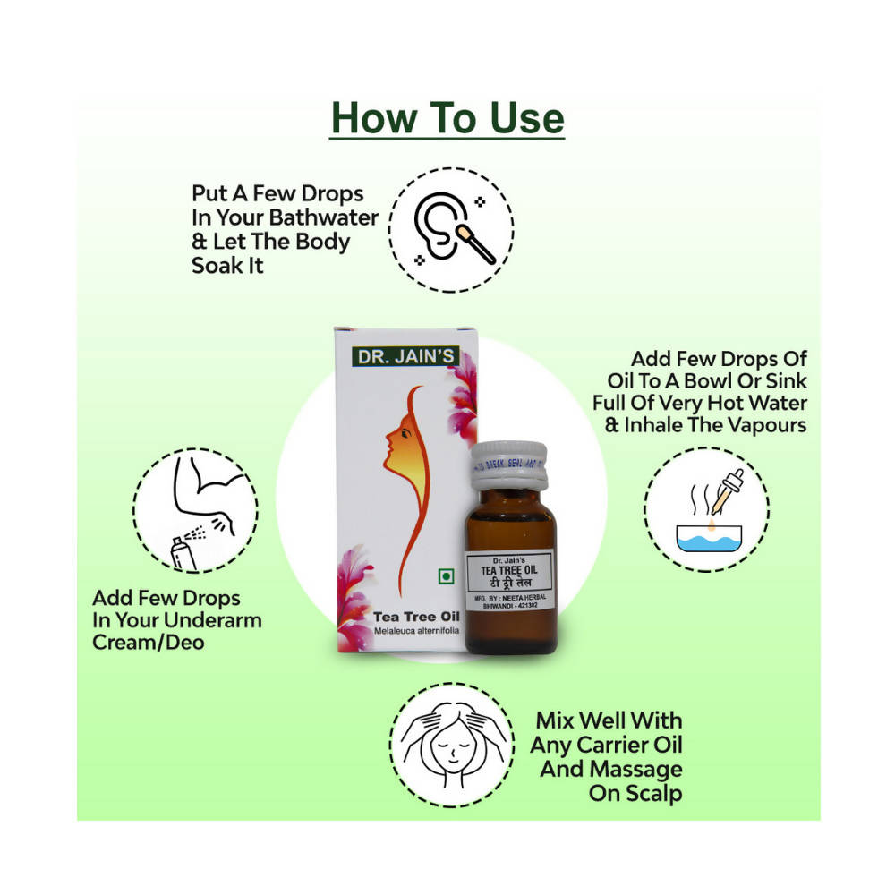 Dr. Jain's Tea Tree Oil | Grocsy