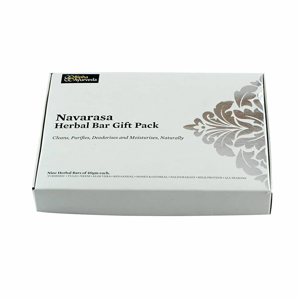 Bipha Ayurveda Navarasa Herbal Bar Gift Pack | Grocsy