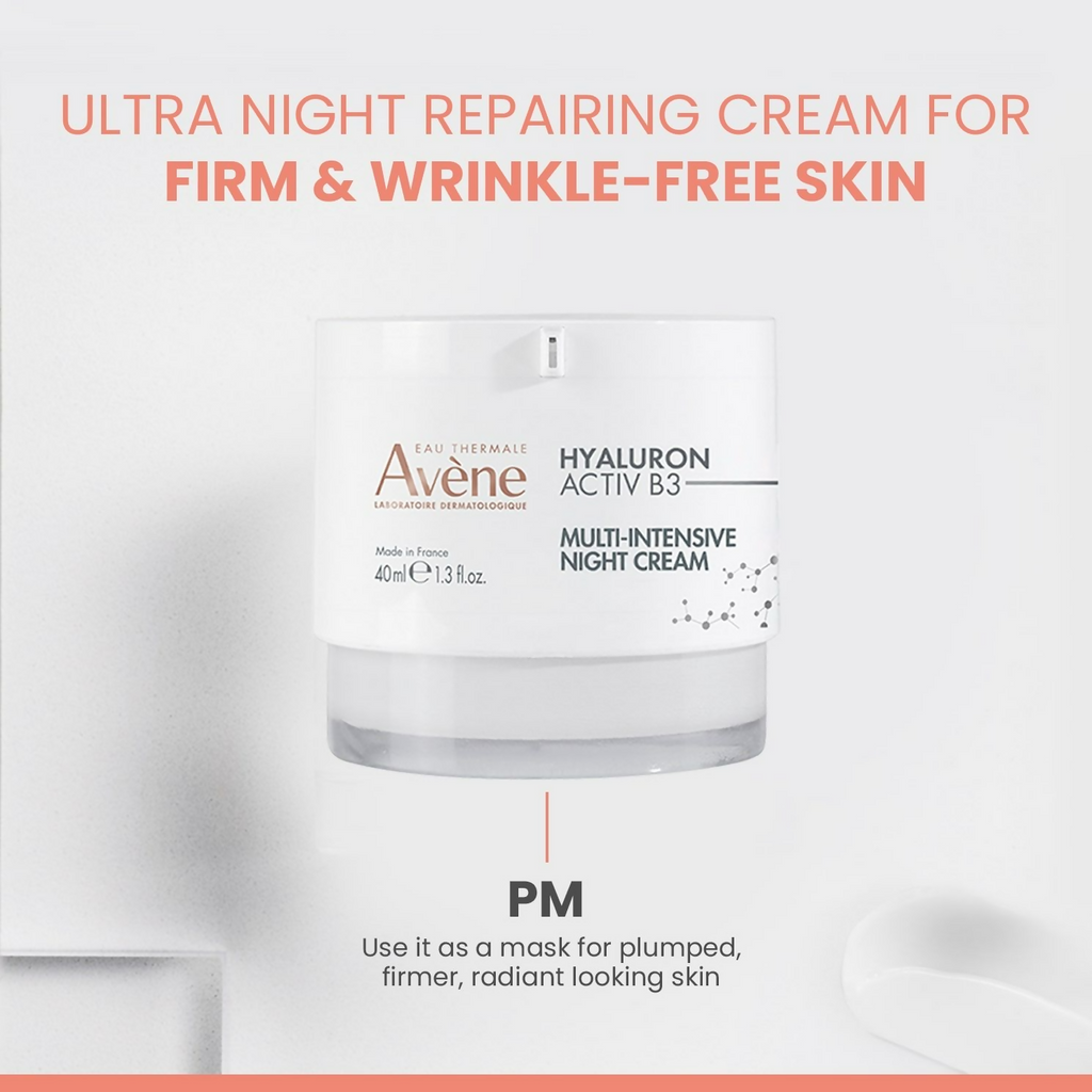 Avene Hyaluron Activ B3 Multi-Avene Intensive Night Cream | Grocsy