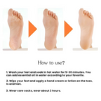 Bronson Professional Smiling Foot Anti Crack Silicone Socks | Grocsy