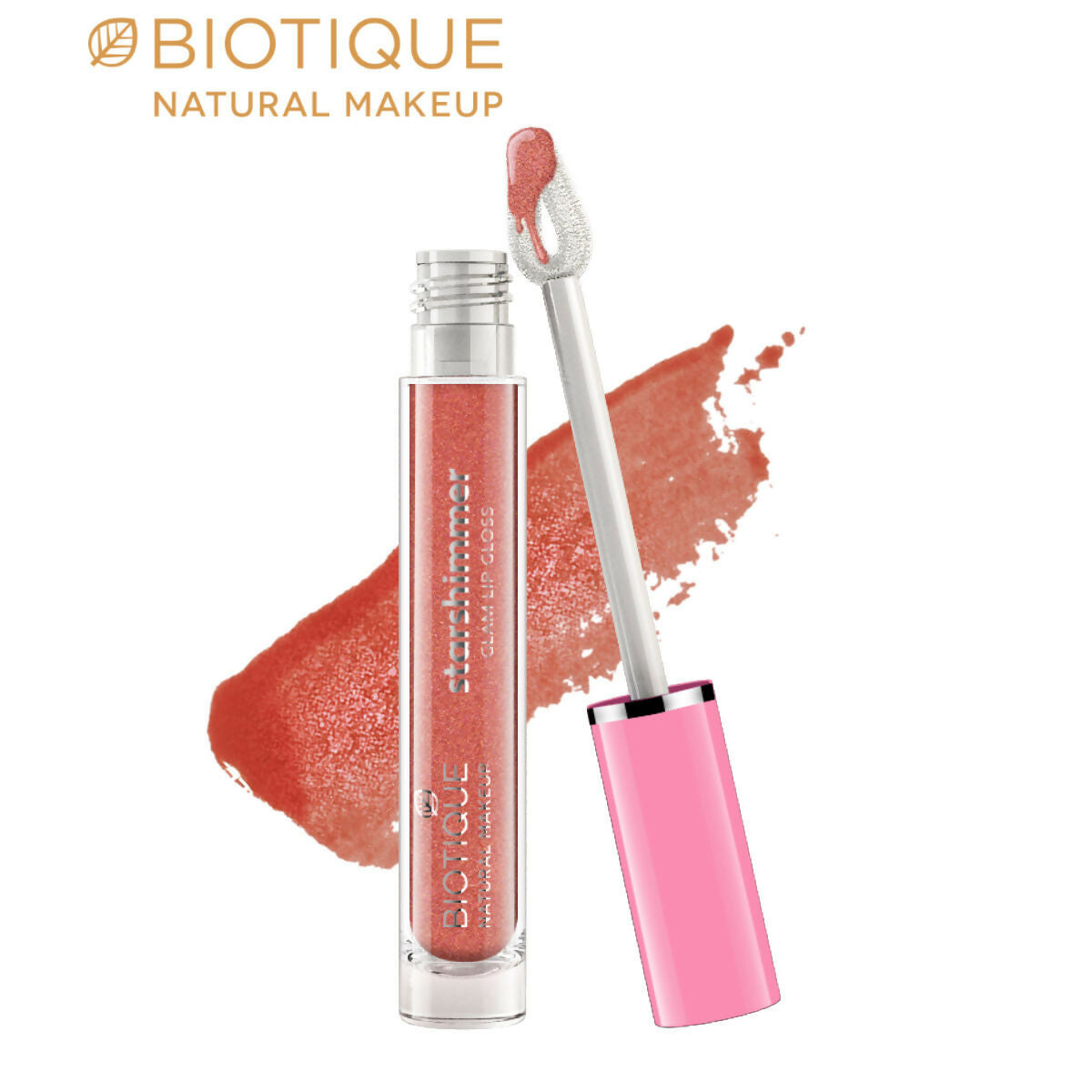 Biotique Starshimmer Glam Lip Gloss - Peek A Boo | Grocsy